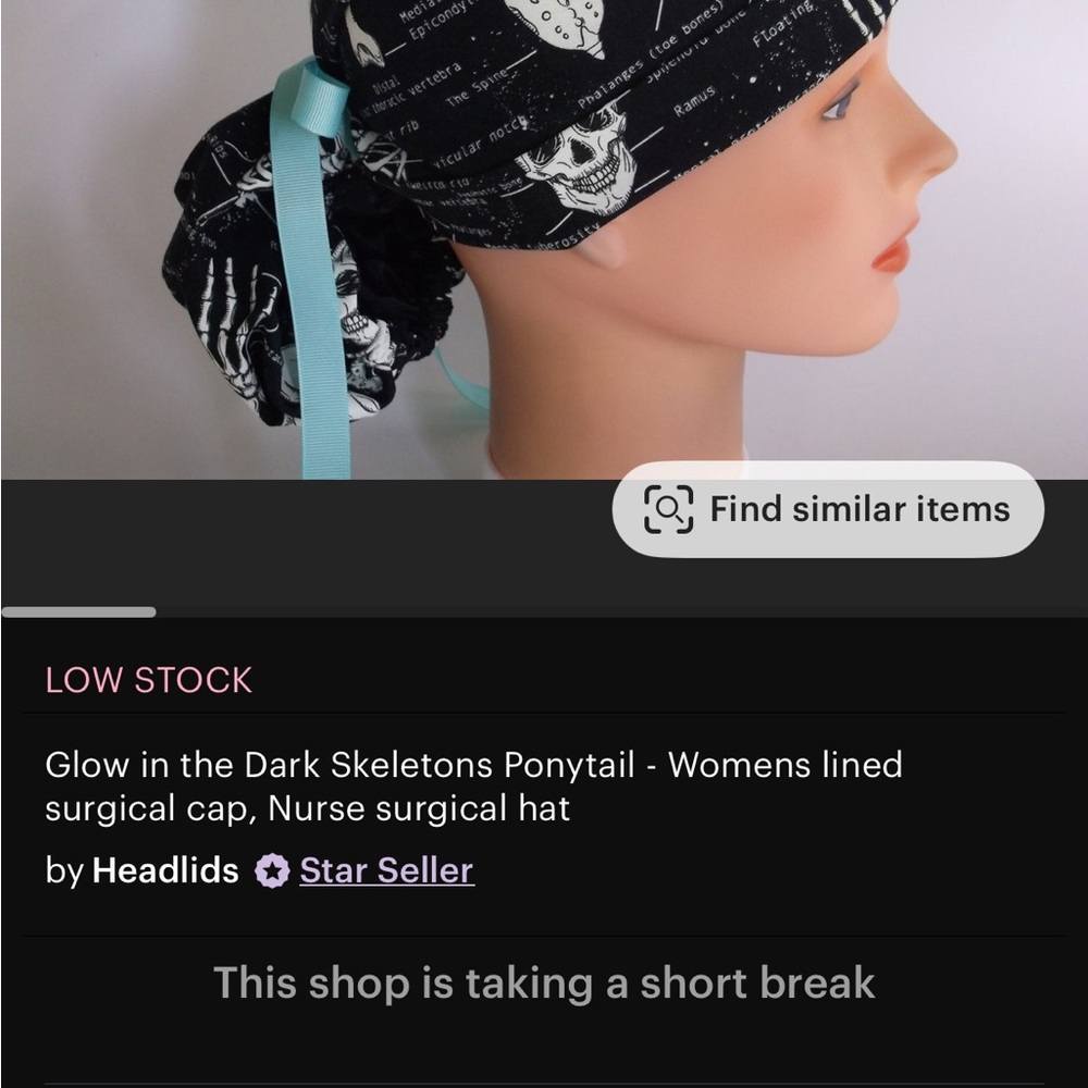 Black Hat with Structured Shape and Decorative Fringe